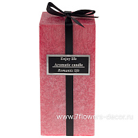 Свеча квадрат (парафин), 7x7xH15 см - фото 1