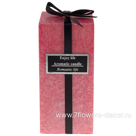 Свеча квадрат (парафин), 7x7xH15 см - фото 1