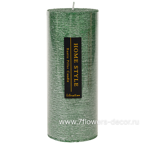 Свеча цилиндр Блеск (парафин), D6xH15 см - фото 1