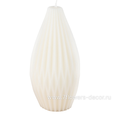 Свеча Олива (воск), D7xH14,5 см - фото 1