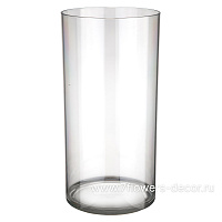 Вазон "Round" (пластик), D15xH30 см - фото 1