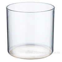 Вазон "Round" (пластик), D10xH10 см - фото 1