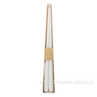 Свеча конус (воск), H42 см, набор (2 шт) - фото 1