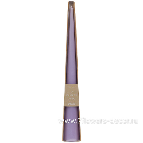 Свеча конус (воск), H36 см - фото 1