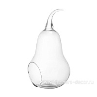 Подсвечник "Груша" (стекло), D13xH21,5 см - фото 1