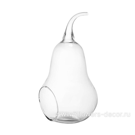 Подсвечник Груша (стекло), D13xH21,5 см - фото 1
