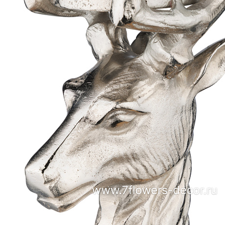 Подсвечник Олень (металл), 20x13xH34 см - фото 2