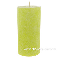 Свеча цилиндр "Бермингем" (пальмовый воск), D7хН15 см - фото 1