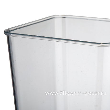 Вазон Square (пластик), 16x12xH30 см - фото 2